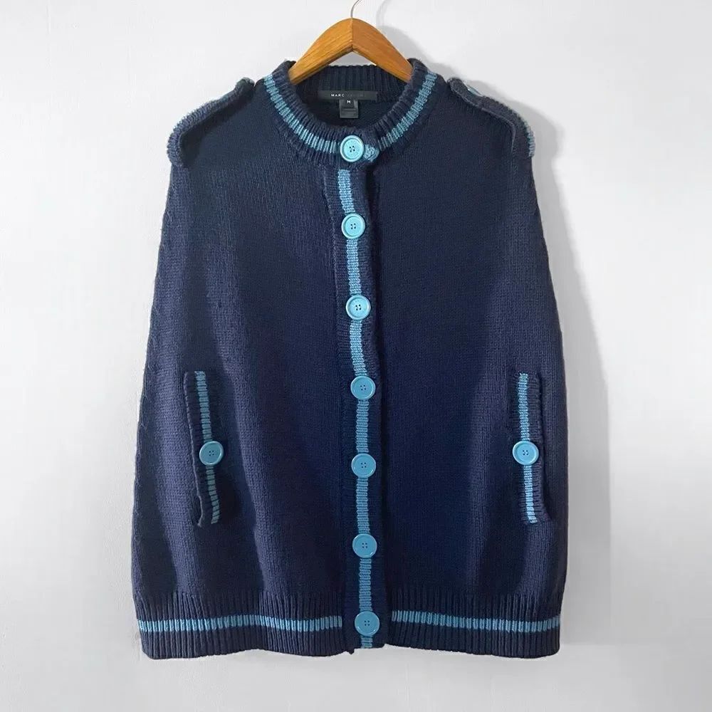 Vintage Marc Jacobs Wool Poncho